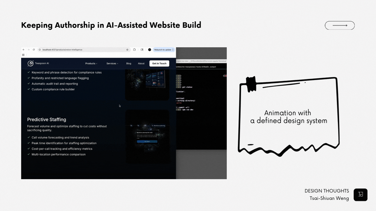 TeaspoonAI prototype 2