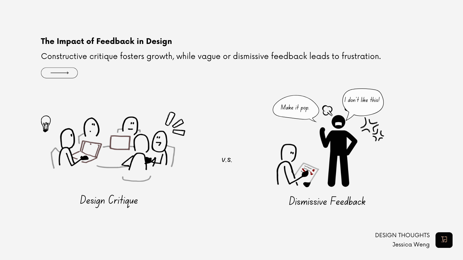The Power of Constructive Feedback in Design